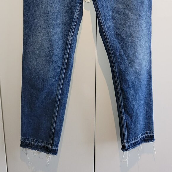 sandro High Waist Straight Leg Jeans Size 38 - Picture 2 of 6